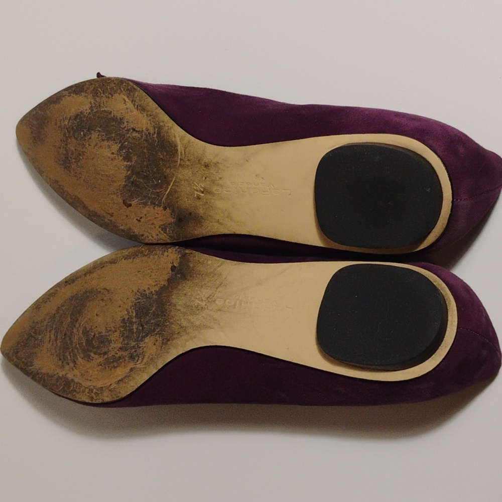 La Fenice Avery Violet Flats- Size 7.5 Orig Box Included - Picture 6 of 10